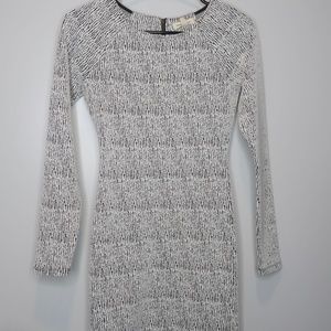 Abstract Bodycon Dress